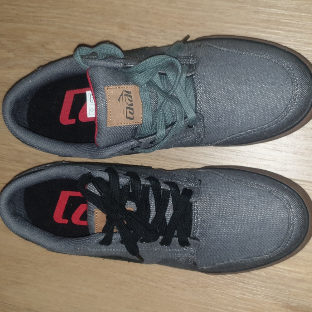 Lakai shoes  color gray size 8